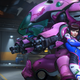Illustration for article titled Bunny Symbol For iOverwatch/is D.Va Shows Up At Womens March In Seoul